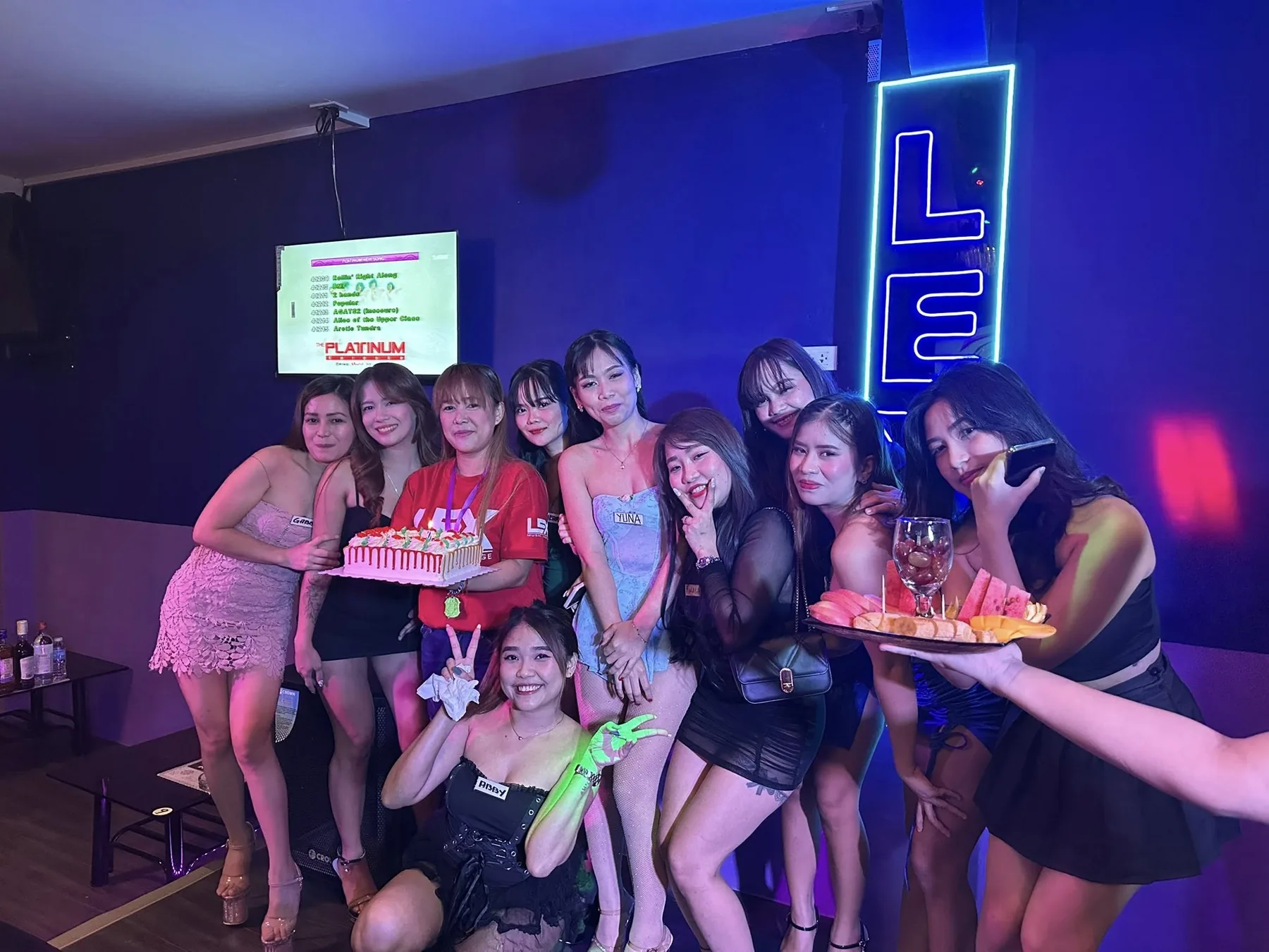 LEX Music Loungeのバースデー写真